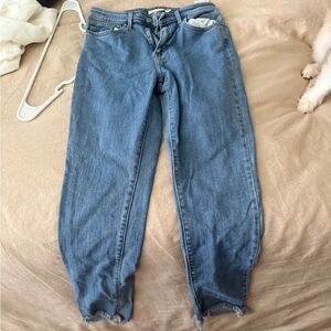 Levi's Light Blue Ankle Jeans